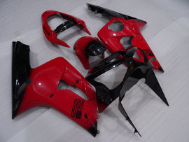 Red and Black Factory Style - NINJA ZX-6R 03-04 Fairing Kit