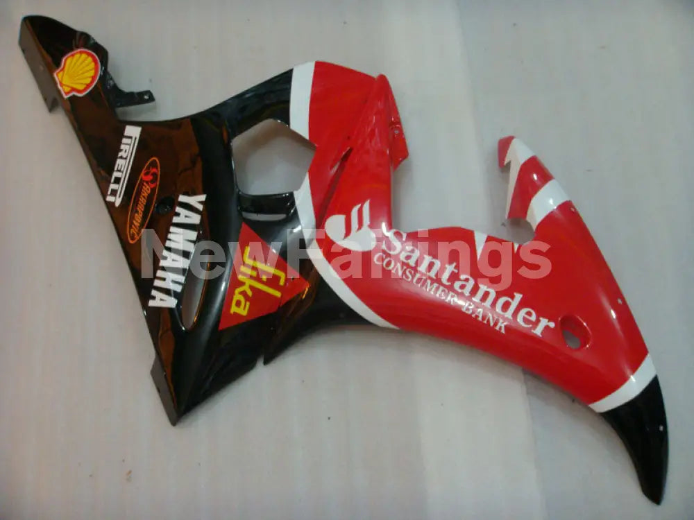 Red and Black Santander - YZF-R6 03-04 Fairing Kit Vehicles & Parts > Vehicle Parts & Accessories > Motor Vehicle Parts
