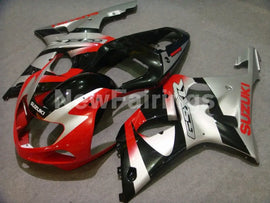 Red and Black Silver Factory Style - GSX - R1000 00 - 02