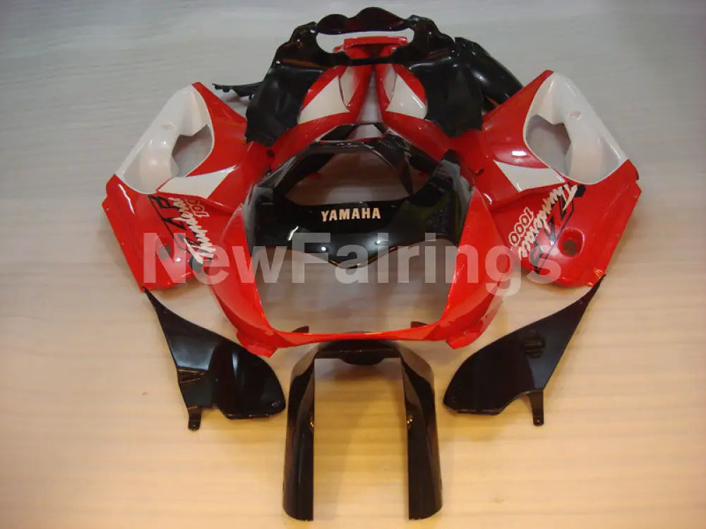 Red Black and White Factory Style - YZF1000R Thunderace 96-05 Fairing Kit Vehicles & Parts > Vehicle Parts &