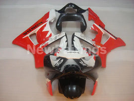 Red and White Black Factory Style - CBR 929 RR 00-01 Fairing