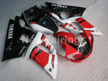 Load image into Gallery viewer, Red and White Black Factory Style - YZF-R6 98-02 Fairing Kit Vehicles &amp; Parts > Vehicle Parts &amp; Accessories > Motor
