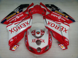 Red and White Black Xerox - Ducati 749/999 05-06 Fairing