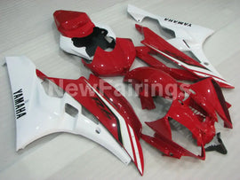 Red and White Factory Style - YZF-R6 06-07 Fairing Kit Vehicles & Parts > Vehicle Parts & Accessories > Motor Vehicle