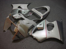 Load image into Gallery viewer, Silver and White No decals - NINJA ZX-6R 00-02 Fairing Kit
