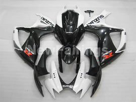 White and Black Factory Style - GSX-R750 06-07 Fairing Kit
