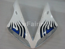 Load image into Gallery viewer, White and Blue Flame - YZF-R1 04-06 Fairing Kit - Vehicles