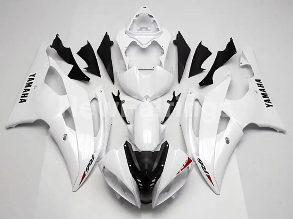White Factory Style - YZF-R6 08-16 Fairing Kit Vehicles & Parts > Vehicle Parts & Accessories > Motor Vehicle Parts >