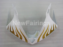 Load image into Gallery viewer, White and Gold Flame - YZF-R6 03-04 Fairing Kit Vehicles &amp; Parts > Vehicle Parts &amp; Accessories > Motor Vehicle Parts >