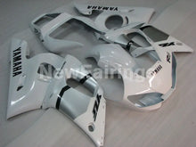 Load image into Gallery viewer, White and Silver Factory Style - YZF-R6 98-02 Fairing Kit Vehicles &amp; Parts > Vehicle Parts &amp; Accessories > Motor