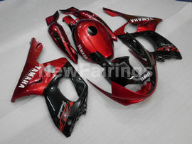 Wine Red and Black Factory Style - YZF600R Thundercat 96-07 Fairing Kit Vehicles & Parts > Vehicle Parts & Accessories