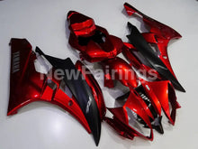Load image into Gallery viewer, Wine Red and Matte Black Factory Style - YZF-R6 06-07 Fairing Kit Vehicles &amp; Parts > Vehicle Parts &amp; Accessories >