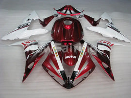 Wine Red and White FIAT - YZF-R1 04-06 Fairing Kit