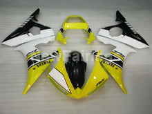 Load image into Gallery viewer, Yellow and White Black Factory Style - YZF-R6 03-04 Fairing Kit Vehicles &amp; Parts > Vehicle Parts &amp; Accessories > Motor