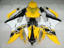 Yellow and White Black Factory Style - YZF-R6 06-07 Fairing Kit Vehicles & Parts > Vehicle Parts & Accessories > Motor